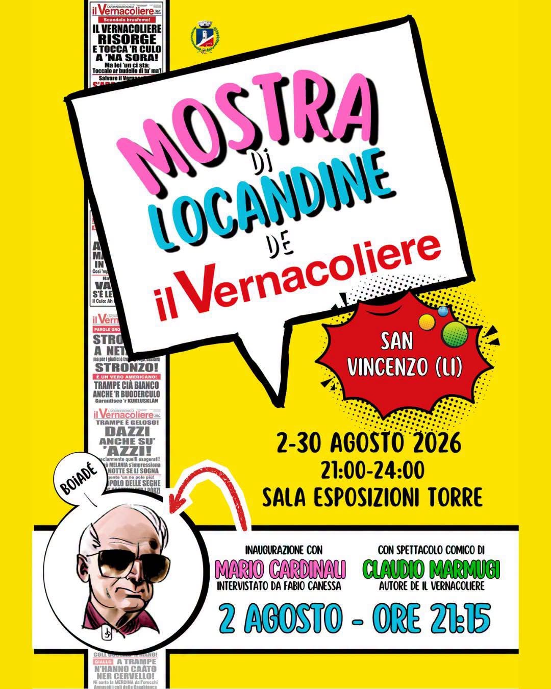 Affiche de Mostra di Locandine de Il Vernacoliere