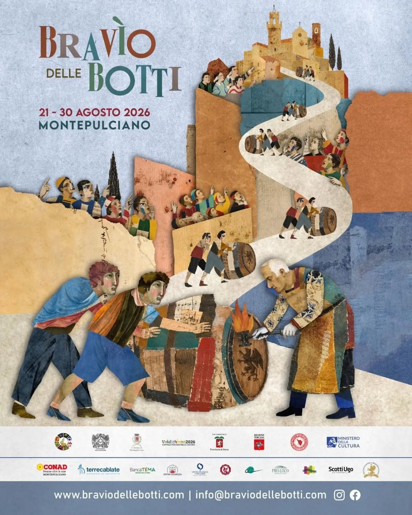 Affiche de Bravio delle Botti 2026