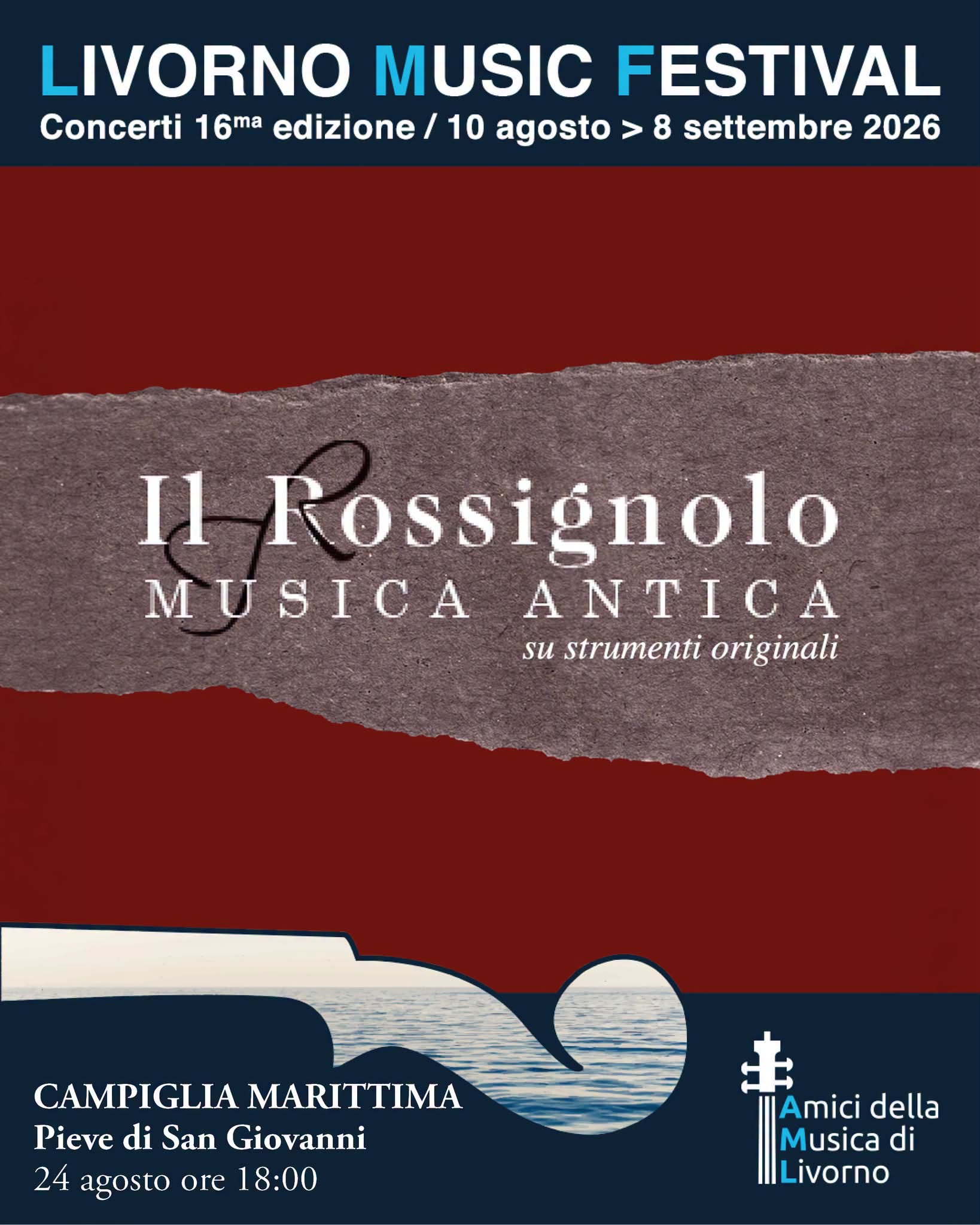 Affiche de Livorno Music Festival - Il Rossignolo