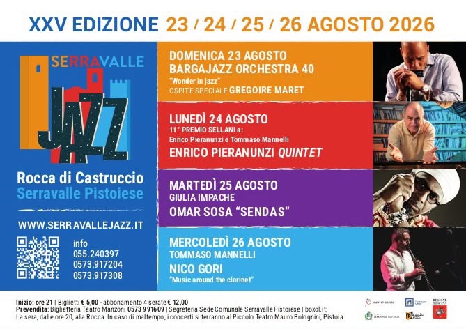 Affiche de Serravalle Jazz