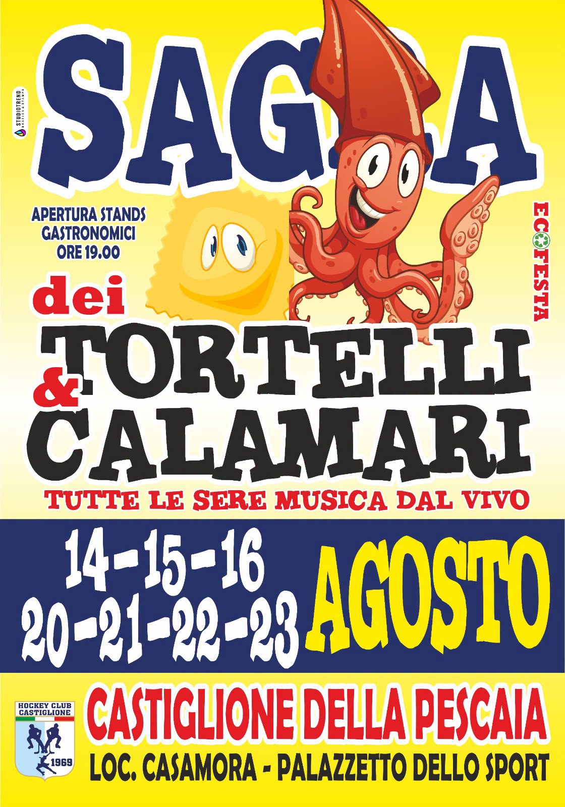 Affiche de Sagra dei Tortelli & Calamari