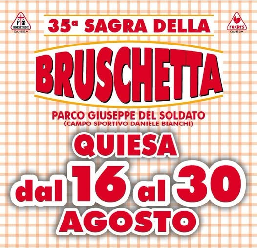 Affiche de Sagra della Bruschetta