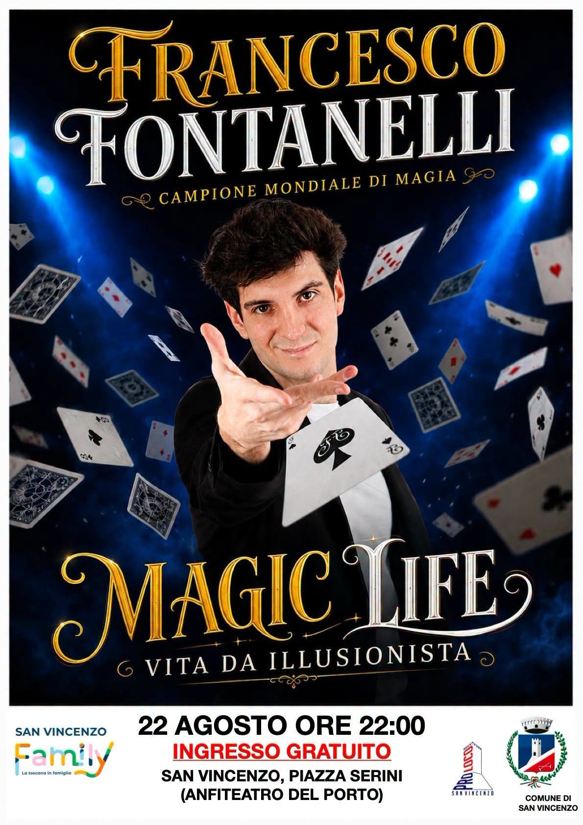 Affiche de Francesco Fontanelli – Magic Life – Vita da illusionista
