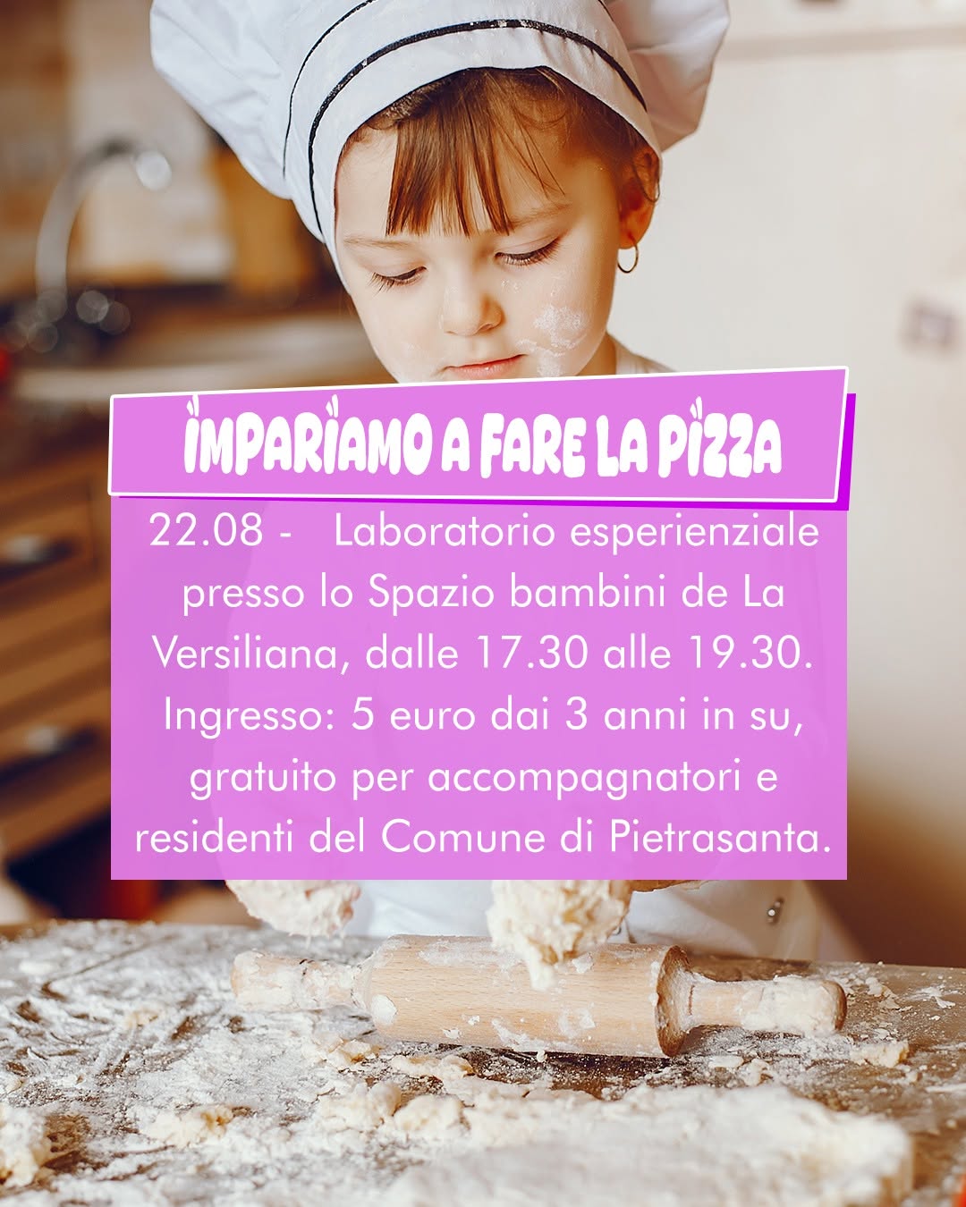 Affiche de Impariamo a fare la pizza