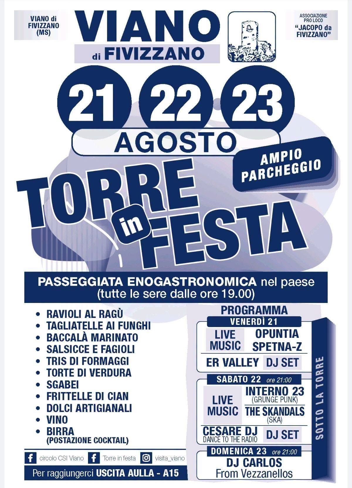 Affiche de Torre in Festa