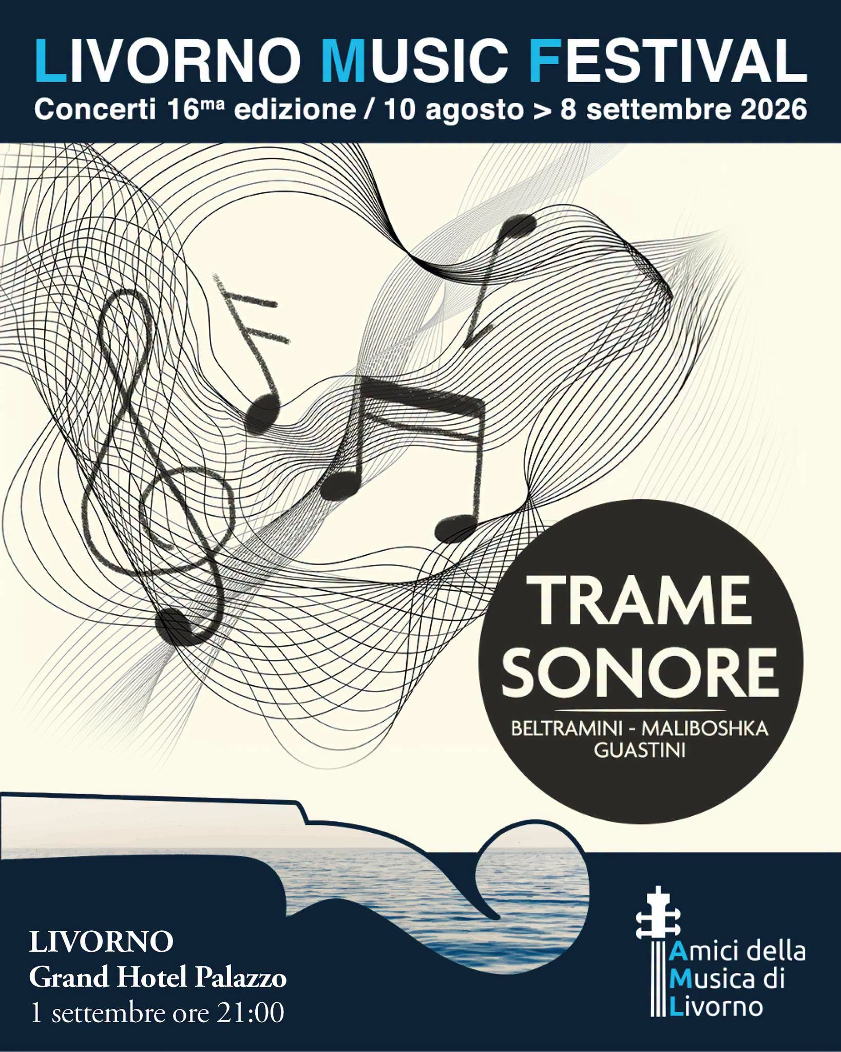 Affiche de Livorno Music Festival - Trame Sonore