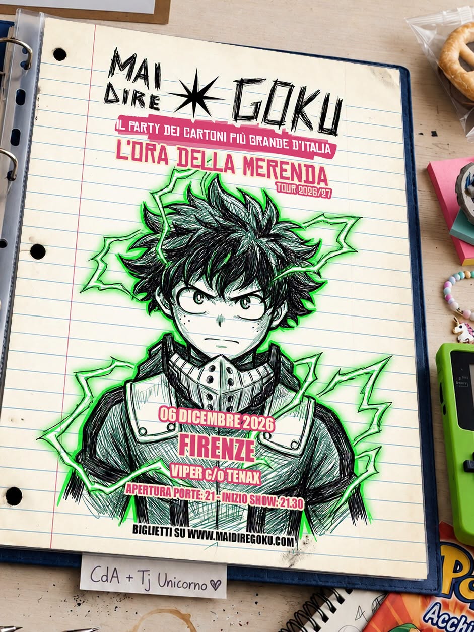 Poster for Mai Dire ★ Goku - Il Party dei Cartoni Più Grande d'Italia - L'Ora della Merenda