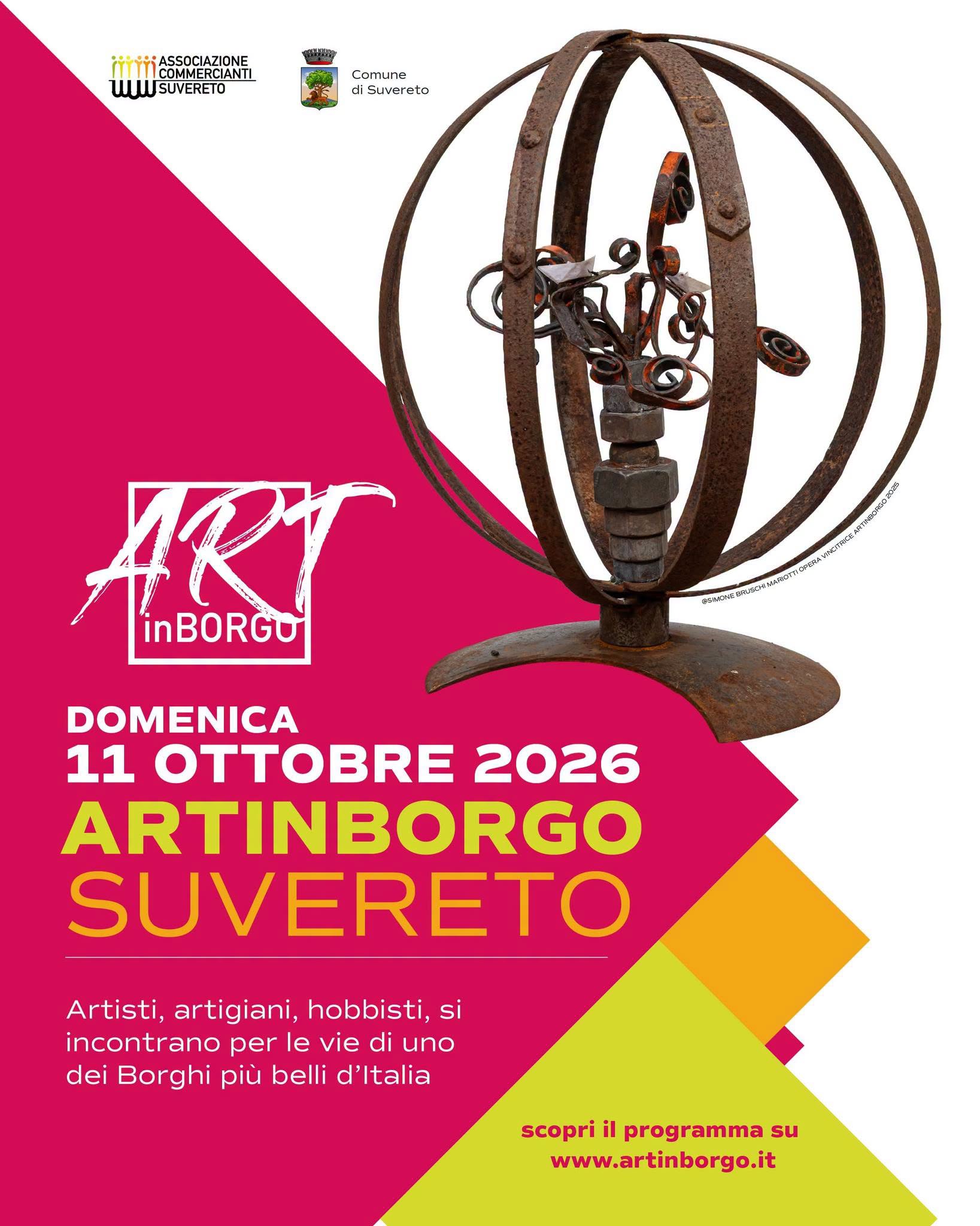 Poster for Art in Borgo
