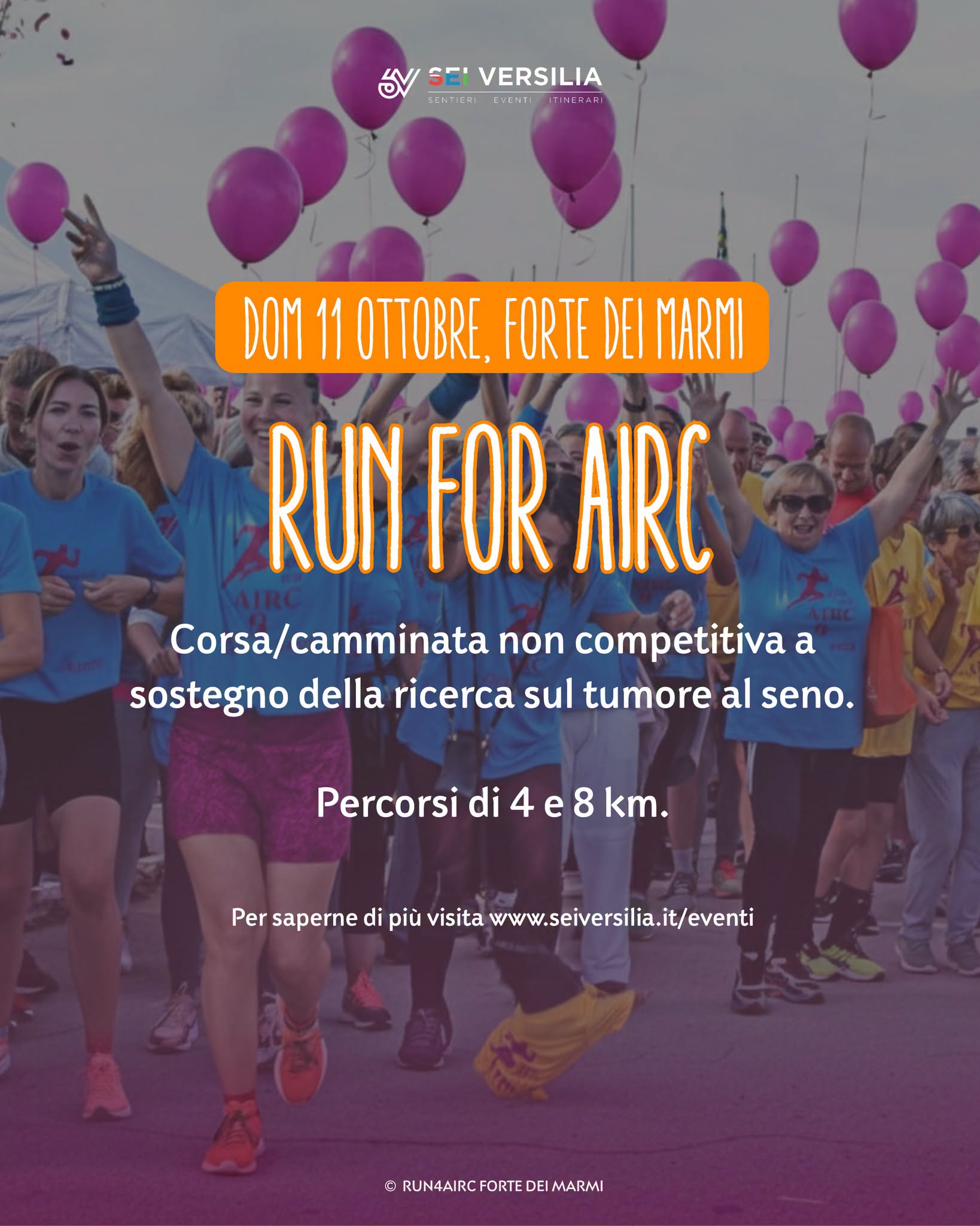 Poster for Run for AIRC
