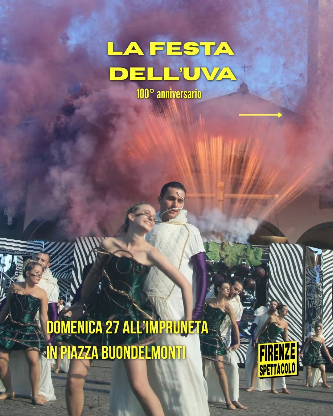 Locandina di 100esima Festa dell'Uva di Impruneta