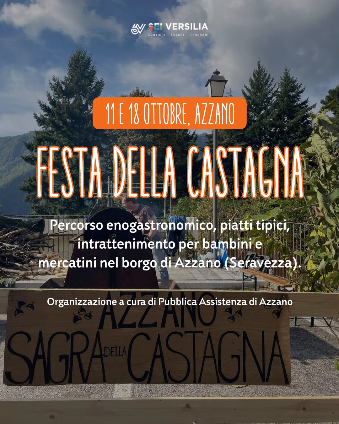 Poster for Festa della Castagna di Azzano