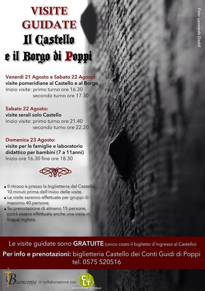 Affiche de Visite guidate al Castello e al Borgo di Poppi