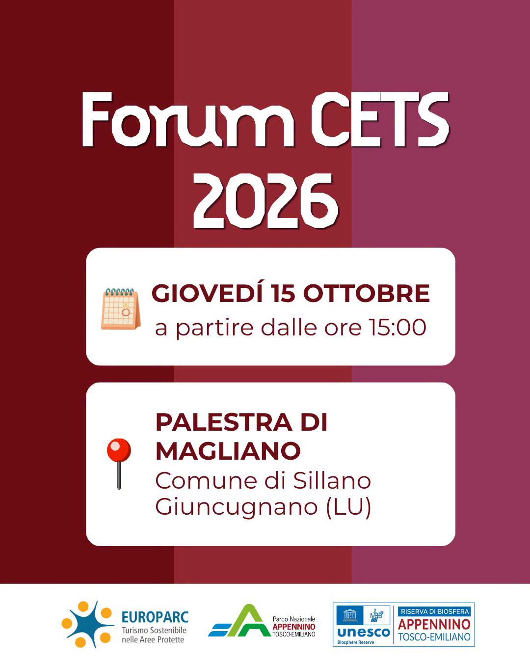 Locandina di Forum CETS 2026