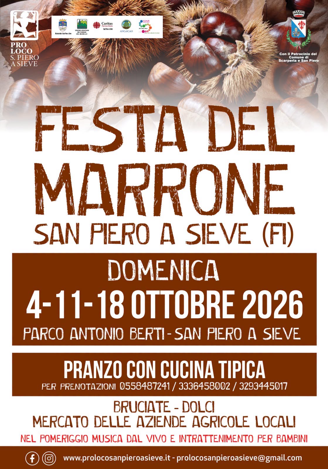 Poster for Festa del Marrone