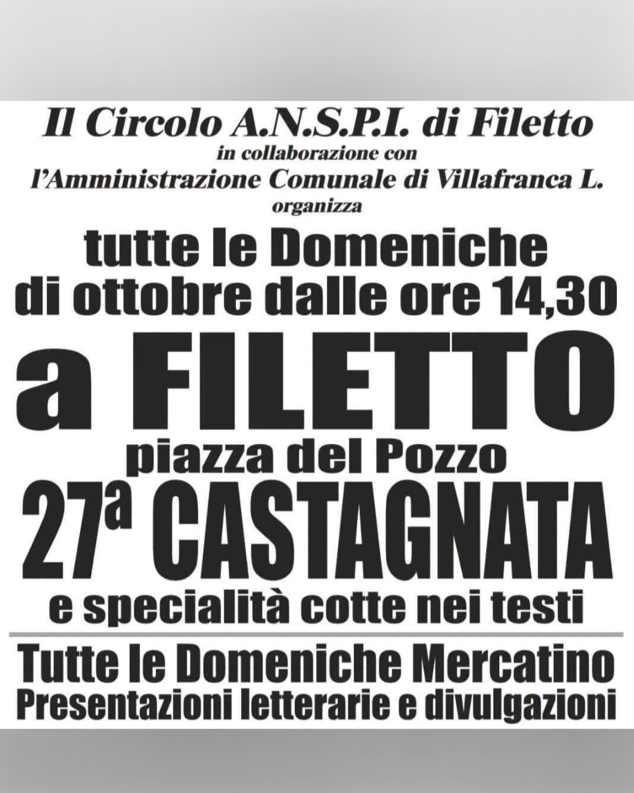 Poster for 27ª CASTAGNATA
