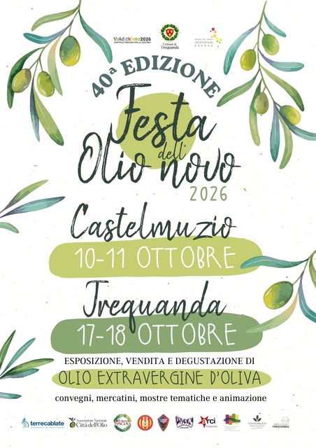 Poster for 40^ EDIZIONE Festa dell'Olio novo 2026