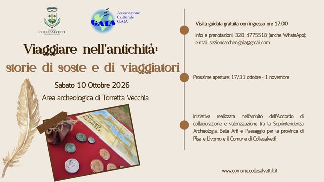 Poster for Viaggiare nell'antichità: storie di soste e di viaggiatori