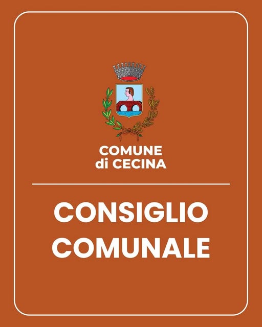Locandina di Consiglio Comunale