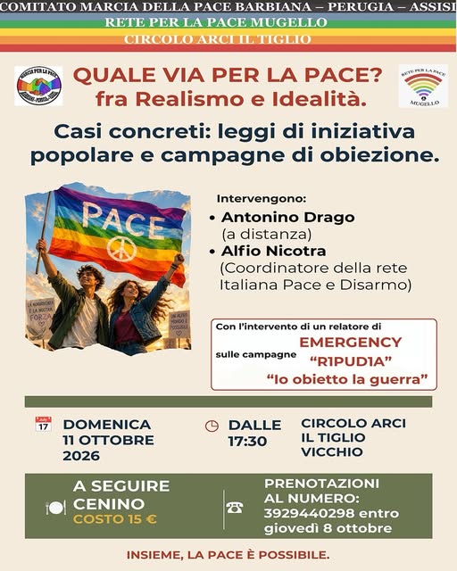 Poster for QUALE VIA PER LA PACE? fra Realismo e Idealità