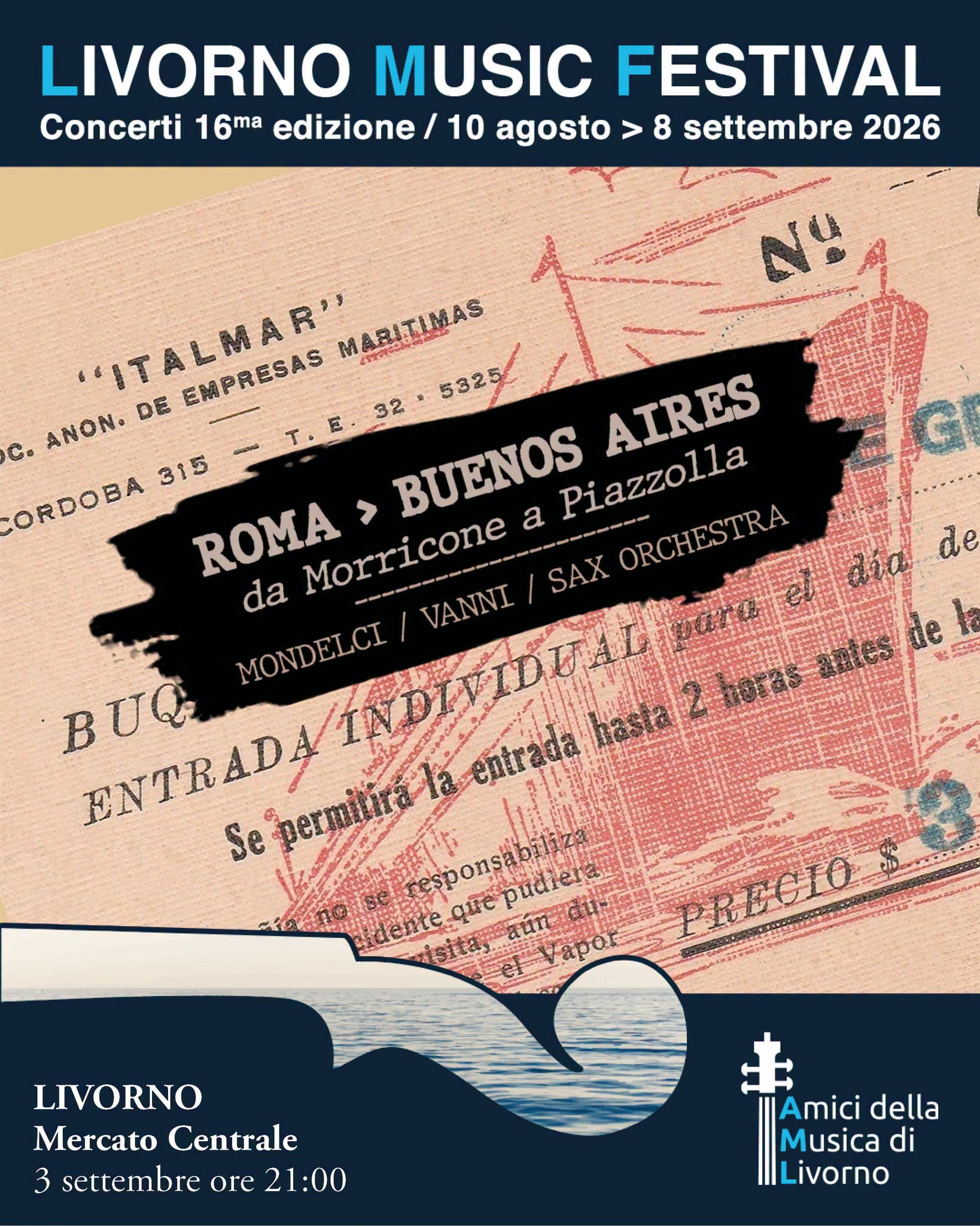 Affiche de ITALMAR - Livorno Music Festival